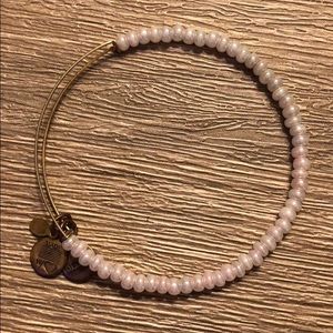 Pink Beaded Alex and Ani Bracelet